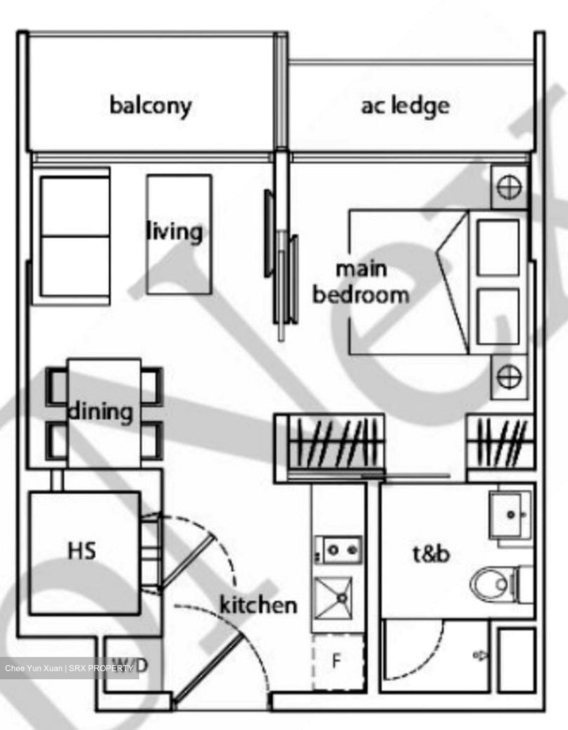Cradels (D12), Apartment #595362141